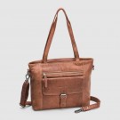 House of Sajaco Tote bag, cognac thumbnail