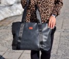 Lycke Tote Bag Veske, svart thumbnail