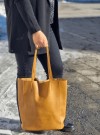Lycke Tote Bag, mustard thumbnail