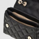 Guess Giully Mini 2 Comp Convertible Flap, Black thumbnail