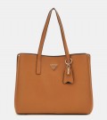 Guess Meridian Girlfriend Tote, Cognac thumbnail