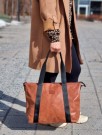 Lycke Tote bag veske, cognac thumbnail