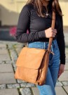 House of Sajaco Crossover Skinnveske, brun thumbnail