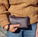 House of Sajaco Clutch Veske, Brun thumbnail