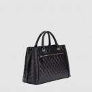 Guess Yarmilla Luxury Satchel, Black thumbnail