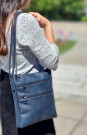 Puccini Crossover Veske, navy thumbnail