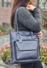 The Monte Tote Bag, navy thumbnail