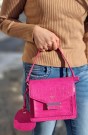 Lycke Flap Bag, Rosa thumbnail