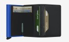 Secrid Miniwallet, Matte Black & Blue thumbnail