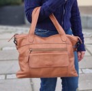 House of Sajaco Skinnveske, brun thumbnail