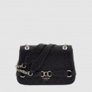 Guess Arlena Logo Convertible Crossbody Flap, Black Logo thumbnail