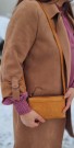 House of Sajaco Clutch Veske, cognac thumbnail