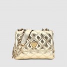 Guess Giully Mini 2 Comp Convertible Flap, Gold thumbnail