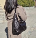 Adax Salerno Shoulder Bag Mindy, Dark Brown thumbnail