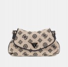 Guess Beyza Flap Shoulder Bag, Black Logo thumbnail