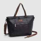 Lycke Handbag Duette, Svart/Brun thumbnail