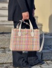 Guess Silvana Compartment Tote Veske, Multi thumbnail