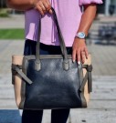 Lycke Stor Veske, black/multi thumbnail