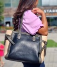Lycke Stor Veske, black/multi thumbnail
