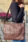 House of Sajaco Crossover Skinnveske, mocca thumbnail