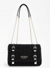 Guess Adam Convertible Xbody Flap Skulderveske, svart thumbnail