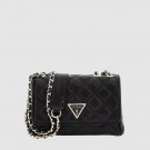 Guess Giully Mini 2 Comp Convertible Flap, Black thumbnail