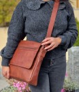 House of Sajaco Crossover veske, cognac thumbnail