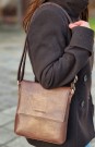 House of Sajaco Liten Crossover Skinnveske, brun thumbnail