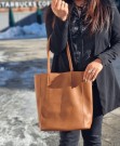 Lycke Tote Bag, cognac thumbnail
