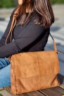 House of Sajaco Crossover Skinnveske, brun thumbnail