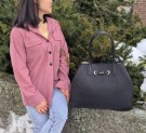 Guess Vikky II Large 2 in 1 Tote, Black thumbnail