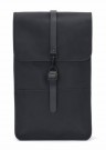 Rains Backpack, Black, front thumbnail