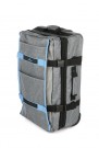North Pioneer Cargo Duffelbag med Hjul, Medium, grey/light blue thumbnail
