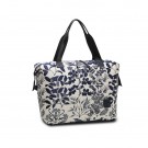 Lycke Weekendbag Flora, Blue thumbnail
