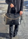  Lycke Tote Bag, Svart thumbnail