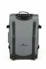 North Pioneer Cargo Duffelbag med Hjul, Medium, grey/light blue, bak thumbnail