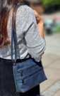 Puccini Crossover Veske, navy thumbnail