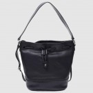 Adax Portofino Bucket Bag Laila, Black thumbnail