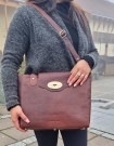  House of Sajaco Flap Veske, cognac thumbnail