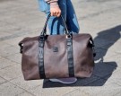 Lycke Stor Weekendbag/Reisebag, brun thumbnail