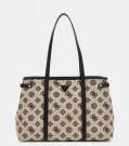 Guess Beyza Girlfriend Tote, Black Logo thumbnail