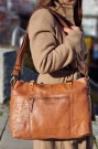 House of Sajaco Skinnveske, brun thumbnail