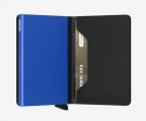 Secrid Miniwallet, Matte Black & Blue thumbnail