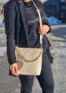 Lycke Hobo Veske, beige thumbnail