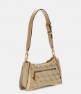 Guess Dili Top Zip Shoulder Bag, Latte Logo thumbnail