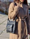 House of Sajaco Crossover Skinnveske, svart thumbnail