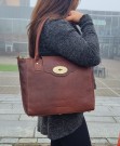  House of Sajaco Flap Veske, cognac thumbnail