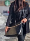  Lycke Tote Bag, Svart thumbnail
