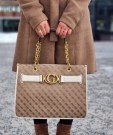 Guess Aileen Tote Bag, Ivory thumbnail