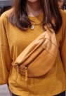 House of Sajaco Bum Bag, cognac thumbnail